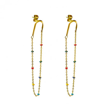 ORECCHINI PENDENTI CRISTAL