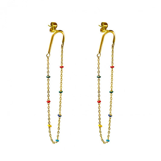 ORECCHINI PENDENTI CRISTAL