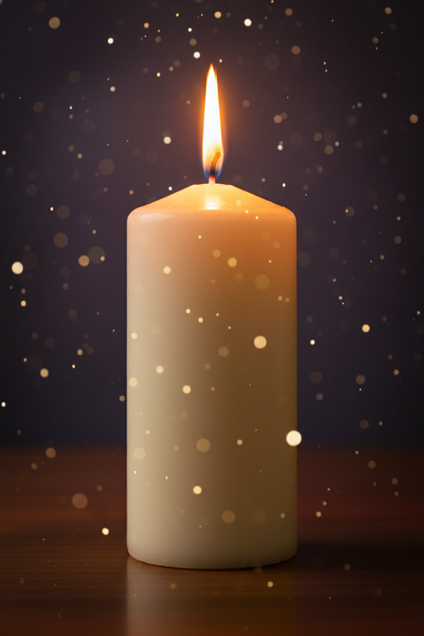 Candela Santa Candelora Intera Accesa