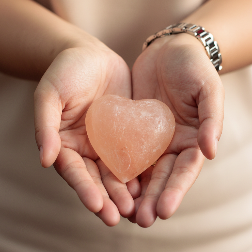 Sale rosa deodorante cuore premium