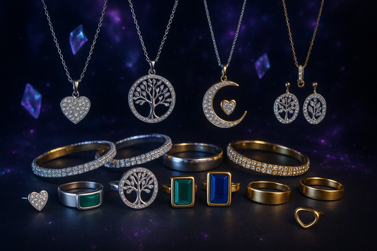 TOGLI QUALCHE ANELLO E NE METTI ALCUNI IN OTTONE COLORATO RETTANGOLARI