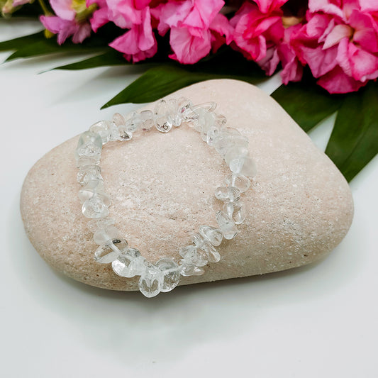 Bracciale Elasticizzato Barocco CRISTALLO DI ROCCA